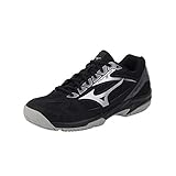 Mizuno Unisex Cyclone Speed 2 Volleyballschuhe, Schwarz Schwarz Silber Dark Shadow 97, 45 EU