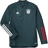 adidas Kinder 20/21 FC Bayern Training Top Trainingsshirt, Ricgrn/Fcbtru, 128