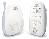 Philips AVENT SCD715/26 Baby-Videoüberwachung 330 m Blau, Weiß - Babyfon (330 m, 50 m, 330 m, Blau, Weiß, LCD, Wechselstrom, Batterie)