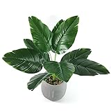 YOFAPA Künstliche Pflanze Unpotted Realistisch: Kunststoff Gefälschte Tropische Pflanze Home Decoration Dekorative Shop Simuliert Leicht Faux Leb