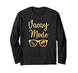 Vacay Mode Sonnenbrille Sommer Urlaub Familie Reisen Lang