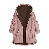 HHOP Weste beige Amber & June Weste leichte Damenjacke Damen Mantel in rot Weste lang Teddy Mantel Damen schwarz rosa Hoodie Damen wintermantel Damen grün Damen jacken W