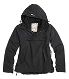 Surplus Raw Vintage Ladies Windbreaker, schwarz, XL