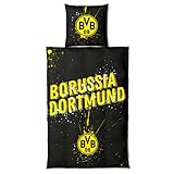 Borussia Dortmund BVB Bettwäsche Glow in The Dark