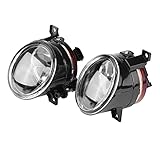 GEUKO Auto-Frontstoßstange Foglight Nebelscheinwerfer Fernlicht Für Vw Jetta Golf Mk5 Tiguan Caddy Auto-Nebel-Licht-Lampe, 1