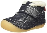 Kickers Unisex Baby Somoons Mary Jane Schuh, Marine Glitter, 21 EU