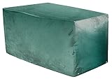 Royal Gardineer Plane: Gewebe-Abdeckplane für Gartenbänke, 160 x 80 x 78 cm, 110 g/m² (Gartenmöbelschutz)