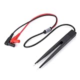 Messleitung Sonde Multimeter Pinzette, SMD SMT Chip Test Clip Langlebig Flexibel für elektronische Arbeiten für mikroelektronische Komponenten für Exp
