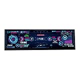 YYGE PC Temperaturanzeige 1920 x 480 AIDA64 CPU Sekundärer Bildschirm für Host Temperatursteuerung Dynamischer LCD für Computerg
