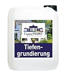 Tiefgrund Capital Paint Tiefengrundierung 5 L Innen Aussen, ELF, Acryl Tiefengrund, verarbeitungsfertig, Maler- und Handwerk