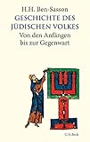 Geschichte des jüdischen Volkes: Von den Anfängen bis zur Gegenw