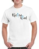 Comedy Shirts - Küstenkind - Herren T-Shirt - Weiss/Blau-Braun Gr. M