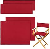 STAY GENT 2 Set Direktoren Stuhlbezüge Directors Chair Replacement Covers R
