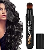 20 ml Einweg-Haarfärbestift, Instant White Hair Coverage Haarfarbenstift für Unisex-Männer, Frauen(dunkelbraun)