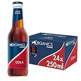 Red Bull Organics Simply Cola 24 x 250 ml Glasflaschen Bio Getränke, 24