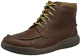 Clarks Herren Driftway High Stiefelette, Dark Tan Lea, 39.5 EU