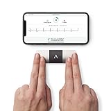 AliveCor KardiaMobile 6L - Smartphone-kompatibles mobiles EKG-System mit 6 Kanälen - erkennt Vorhofflimmern in nur 30 Sekunden - egal wann und w
