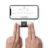 AliveCor KardiaMobile 6L - Smartphone-kompatibles mobiles EKG-System mit 6 Kanälen - erkennt Vorhofflimmern in nur 30 Sekunden - egal wann und w