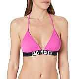 Calvin Klein Damen Triangle-rp Bikini BH, Wunderschöne Orchidee., S