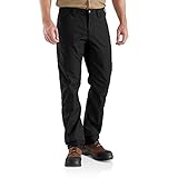 Carhartt Herren Rugged Flex Rigby Five Pocket Pant Arbeitshose, 32W / 32L, Black