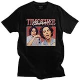 Vintage Timothee Chalamet T Shirt Men Retro 90s 100% Cotton TV T-Shirt Short Sleeves TV Fan Tshirt Merch Tee Fitted Apparel G
