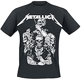 Metallica S&M2 Skull Tux Männer T-Shirt schwarz M 100% Baumwolle Band-Merch, Bands, Totenköp