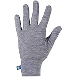 Odlo Kinder Handschuhe Gloves ORIGINALS WARM KIDS, grey melange, S, 10679