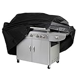 Nasharia Grill Abdeckhaube, BBQ Grill Abdeckhaube BBQ Grillabdeckung Wasserdicht Gasgrill Schutzhülle, Grillabdeckung Gasgrill Schutzhülle Abdeckhaube Haube 145 x 61 x 117