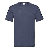 Fruit of the Loom Valueweight T-Shirt S M L XL XXL XXXL (XL, Vintage Heather Navy)