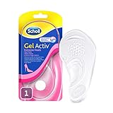 Scholl Gel Activ Einlegesohlen für High Heels und Schuhen mit Absätzen über 5,5 cm - Ultraweiche Gel Einlegesohle für extremen Komfort - 1 Paar, passend für Schuhgröße 35-40,5