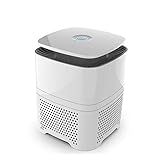 SZHWLKJ Luftreiniger, mit Negativ-Ionen-Generator, Personal Desktop Raumluftreiniger for Heim, Büro for Allergien, Rauch, Staub, Pollen & Haustier H