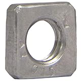 Vierkantmuttern M6 (250 Stück) niedrige Form aus Edelstahl A2 (V2A) DIN 562 Vierkant Vierkant-Mutter Einlegemutter Muttern Quadratmuttern Mutter | AG-BOX®