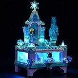 Sugeren LED-Beleuchtungsset für Lego 41168 Disney Frozen II Elsas Jewelry Box, Led Licht Set Kompatibel mit Lego 41168 Bausteine Modell (Ohne Lego Set)