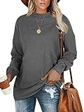 Limirror Damen Pullover Oversized Pullover Strickp
