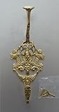 Graf von Gerlitzen Messing Antik Style Gründerzeit Kleider Haken Kleiderhaken Garderobe Garderobenhaken TH-1