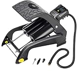 MICHELIN 92421 Fußpumpe mit digitalem Manometer, 2 Zy