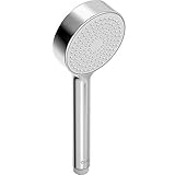 Hansa Brause / Handbrause Basicjet 1-strahlig | Schlauchanschluss G ½, Durchmesser Kopf: Ø 95 mm, Durchflussmenge: 14 l/min, empfohlene Mindestdurchflussmenge: 5 l/min | Kunststoff, 1 Stück