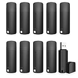USB Stick 32GB, Vansuny 10er-Pack 32GB USB 2.0 Flash Laufwerke Memory Stick Pen Drive Speicherstick Datenspeicher-Backup für PC, Mac, Schw