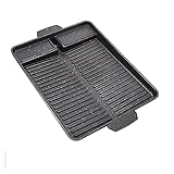 AFEI PENGFEIZ Tragbarer koreaner BBQ Grill-Pan-Antihaft-Kohle-Grillplatte Butan-Gas-Herdkocher-Party Picknick-Terrasse Strand Grillablag