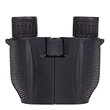 ZHYDSA Fernglas, 10x25 Ferngläser mit Nachtsicht HD Wasserdicht Fernglas für Kinder und Erwachsene, fernglas klein mit BAK4-Prismen und FMC grün, Reisen, Jagd,Sport im F