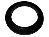 vhbw Retro-Adapter Umkehr-Ring Makroadapter 52mm kompatibel mit Nikon D40 D50 D60 D70 D80 D90 D100 D200 D300 D600 D700 D800 D3000 D3200 D5000 D5100 D5200 D7000