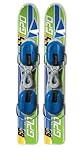 GPO Snowblade 'Racing Figl' | Renn-Kurz-Ski inkl. GC-001-Bindung | 65 cm Länge | Big-Foot-Ski für Herren und D