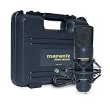 Marantz Professional MPM-2000U - USB-Kondensatormikrofon für Computeraufnahmen, Podcasting & Gaming - Mikrofonspinne, USB-Kabel und T