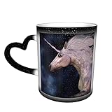 Oaieltj Wärmewechsel-Tasse, Dapple grau, personalisierbar, wärmeempfindlich, Kaffeetasse, Milch, Tee, magische Kaffeetassen, geschnittene T