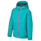 CMP Mädchen Regenjacke Wind- und Wasserdichte WP 10.000, Ceramic, 128, 39X7985