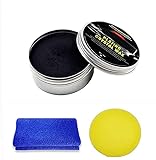 AKSRW Car Wax Crystal Plating Set,Car Crystal Plating Coating Wax Set Hard Glossy,for Fast Repair Coating Care Anti Scratch Cream, Paint Care Kit Inculding Sponge and Tow