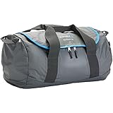 skandika On Tour M Reisetasche strapazierfähige und wasserdichte PVC-Plane, Nassfach, verstellbares Tragesystem, 61x38x38cm (grau)