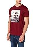 ESPRIT Jersey-T-Shirt mit Foto-Print, Bio-Baumw