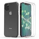 Urcover Rundum 360° Schutzhülle 360 Grad Case kompatibel mit Apple iPhone 11 Pro Max I Original berühmt durch Galileo I Vorne + Hinten geschützt I QI-fähig I Soft-Edition Hülle Transp