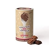 Original Spooning Cookie Dough, 750 g, Chocolate, Keksteig zum Löffeln, Keksteigmischung, Veg